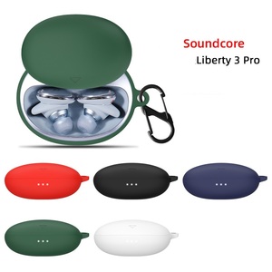 Giá nhà máy Trung Quốc Bảo vệ Chống Sốc Silicone trường hợp đối với ANKER SoundCore a20i p20i r50i A3 P3 R100 không gian A40 với Hooks - Product Image 5