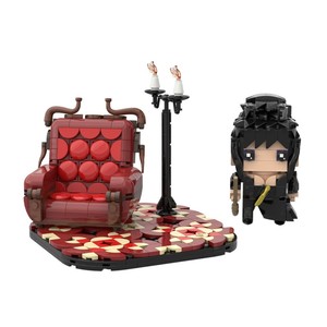 Set di Blocchi da Costruzione del Personaggio Regina Oscura Elvira di Funbuild - Product Image 3