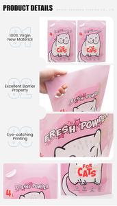 Bolsa de arena <span class=keywords><strong>para</strong></span> gatos ecológica OEM con logotipo personalizado, producto <span class=keywords><strong>para</strong></span> mascotas, sin polvo, natural - Product Image 4
