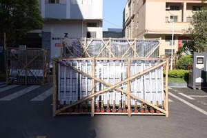 Cancello Scorrevole di Sicurezza in Acciaio Inox per Esterni, Controllo Manuale, Ecologico, per Uso Scolastico - Product Image 6