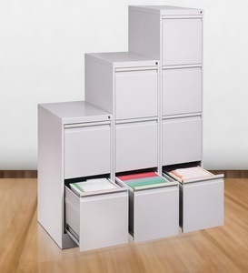 Archivador de Acero con 4 Cajones de Gran Capacidad, con Cerradura, para Oficinas en Casa, Talleres, Muebles de Oficina Ajustables, Organizador de Archivos Metálico - Product Image 3