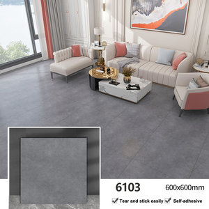 Dalles adhésives PVC modernes 60x60cm pour coins de sol intérieur, écologiques, durables, faciles à poser et résistantes aux taches - Product Image 2