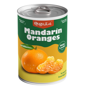 Lata de fruta sazonada orgánica, naranja <span class=keywords><strong>mandarina</strong></span> enlatada en almíbar ligero - Product Image 1