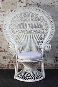 Chaises de mariage en rotin pour extérieur, ferme, jardin, <span class=keywords><strong>location</strong></span> pour cérémonies, événements de cocktail, appartements, villas, parcs, utilisation commerciale toutes saisons - Product Image 6