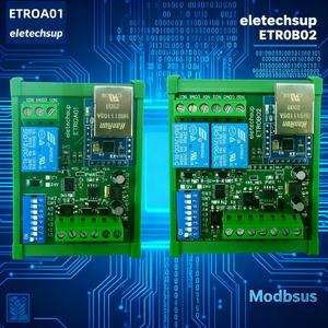 Modbus RTU <span class=keywords><strong>TCP</strong></span>/<span class=keywords><strong>IP</strong></span> UART DI-DO Netzwerk-<span class=keywords><strong>Controller</strong></span> Schalter PLC Fern-IO-<span class=keywords><strong>Board</strong></span> <span class=keywords><strong>3</strong></span>-in-1 Serieller Server/Ethernet/RS485 Relais-Modul - Product Image 2