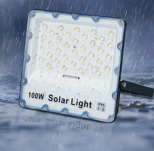 Lampe <span class=keywords><strong>solaire</strong></span> portable séparée pour le camping en extérieur, rechargeable, avec support au <span class=keywords><strong>sol</strong></span>, <span class=keywords><strong>projecteur</strong></span> LED industriel IP66 étanche - Product Image 1