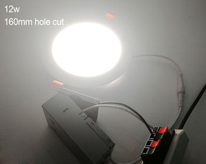 Energy star ETL 6 pollici 12w 5CCT dimmerabile con scatola di giunzione incassato rotondo etl frameless <span class=keywords><strong>pannello</strong></span> <span class=keywords><strong>led</strong></span> - Product Image 6