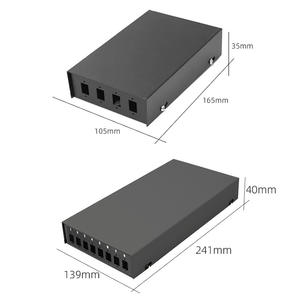 Boîte de câble à fibre optique <span class=keywords><strong>4</strong></span>/8/12/24 ports 48 cœurs LC/SC Cadre de distribution de borne carrée pour équipement à fibre optique FTTH <span class=keywords><strong>3G</strong></span> - Product Image 3