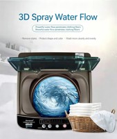Lave-linge automatique à chargement par le haut, lavage bionique, séchage à l'air, agitateur anti-emmêlement, commande à une touche, capacité de 12,0 kg, affichage numérique LED