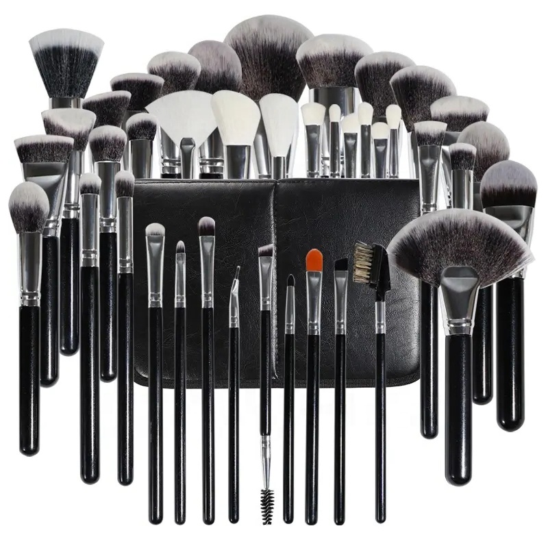 FEIYAN Venda Quente China Preço por atacado Melhor Qualidade Profissional Oem 14 anos Fornecedor de Ouro Private Label 40pcs Maquiagem Brush Set