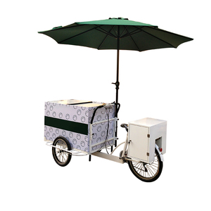 Mobile Cart Fast Food Coffee Food Cart Kiosk / CE Certificate Mobile Food Carts for Sale Ice Cream - Product Image 1