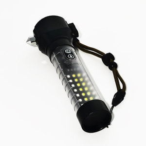 15 Wát Magnetic Head thiết kế Side <span class=keywords><strong>Red</strong></span> <span class=keywords><strong>Blue</strong></span> <span class=keywords><strong>Strobe</strong></span> ánh sáng không thấm nước hợp kim nhôm khẩn cấp chiến thuật LED Torch đèn pin - Product Image 4