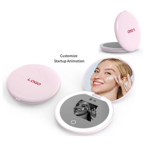 Cermin Rias LED Portabel Pintar dengan Kamera UV dan Logo yang Dapat Disesuaikan - Product Image 5