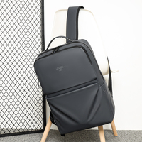 Mochila para Portátil de Negocios con Logotipo Personalizado Marksman, Impermeable, de Poliéster, Gran Capacidad, Multifuncional