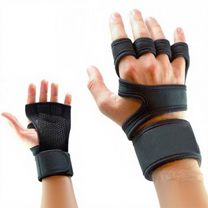 Gants de fitness respirants à demi-doigts pour l'haltérophilie et l'entraînement de force en salle de sport - Product Image 6