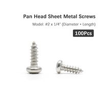 Hot Selling Full Thread Phillips Screws, Self-Tapping Screws for Wood Drywall Plastic