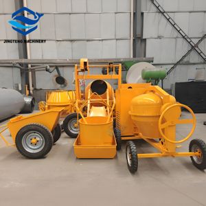 <span class=keywords><strong>Mixer</strong></span> beton planet 25hp Diesel/bensin 500L 25M Trailer lift mobil tangki pengaduk semen penjualan pabrikan - Product Image 1