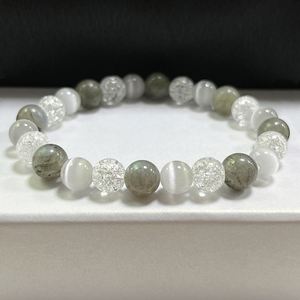 Pulsera de Piedra Natural con Cuentas de Vidrio Coloridas, Estimulante de la Confianza, Servicio de Exportación Global Innovador, Diseño Personalizado - Product Image 1