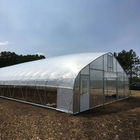 Serre Agricole Complète One One Agriculture, Tente de Culture en Forme d'Arche, Tunnel Haut pour la Plantation de Cultures/la Pépinière