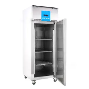 Commercial Refrigerator Single Door Stainless Steel Vertical Freezer Commercial Refrigerators Refrigeration Equipment