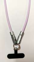 A-bst kabel Lanyard 60w 20V 3A Usb pengisian daya Cepat kabel c ke Tipe c kabel Data Tipe c kepang warna-warni untuk ponsel