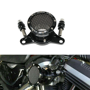 Kit de Admisión de Aire para Motocicleta Harley <span class=keywords><strong>Sportster</strong></span> XL883 XL1200 Iron 883 Forty Eight XR1200 1991-2014, 2 Colores, Aluminio CNC - Product Image 2