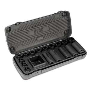 USAG - U06080003 Assortiment avec douilles hexagonales à impact dans un boîtier ABS (21 pièces) DOUILLES IMPACT ET ACCESSOIRES - Product Image 1