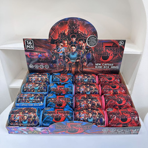 Boîte mystère PVC Anime Capybara Tendance, Porte-clés Figurine Mignonne, Jouet Capsule Aléatoire, Ornement de Bureau et de Voiture, Cadeau, Vente en Gros - Product Image 5