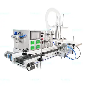 Machine automatique à diviser quantitative pour boissons alcoolisées de bureau lait sauce soja vinaigre pompe magnétique Machine de remplissage de liquide