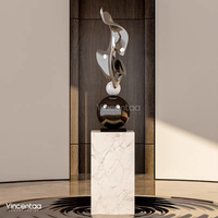 Vincentaa Personnalisé Haute Qualité Art Moderne Sculpture En Fibre De Verre En Gros Hôtel Décoration Sculpture
