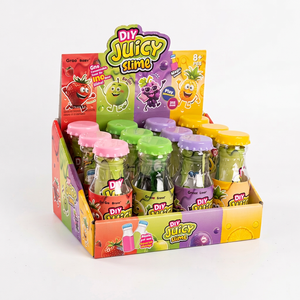 Kits de Slime DIY 2025, Slime de Plástico Hecho a Mano en Colores Rosa, Melocotón, Amarillo y Naranja - Product Image 1