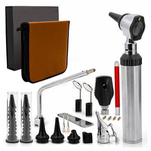 Set de Diagnóstico ENT Profesional, Instrumentos ENT de Acero Inoxidable, Manuales, Portátiles, de Bolsillo, con Fibra Óptica - Product Image 5