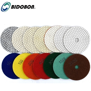 Chất Lượng cao Bidobon Ướt 4 Inch Kim Cương Thạch Anh Đánh Bóng Pad - Product Image 2