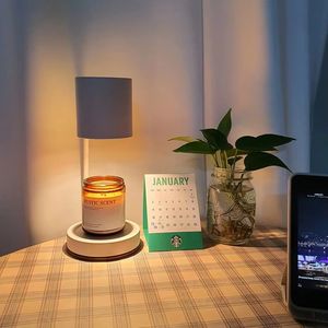 Lampe de table LED européenne en fer à brancher, veilleuse, lampe de chevet, décoration d'ambiance pour chambre à coucher, cadeau, petite bougie blanche chaude à <span class=keywords><strong>intensité</strong></span> variable - Product Image 2