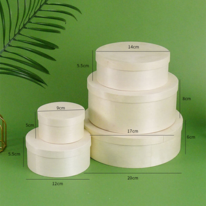 Vòng Nướng Bao Bì Bánh Bằng Gỗ Hộp Sữa Nhẹ Nhật Bản Bánh Hộp Bark Lưu Trữ Hộp Quà Tặng Bằng Gỗ - Product Image 4