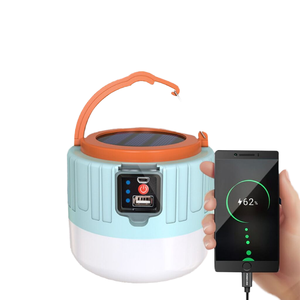 XINSITE - Bombilla LED Recargable para Camping, Portátil, Cuerpo Blanco, Certificación CE, IP65 Impermeable, Regulable, Multicolor, Gran Venta - Product Image 4