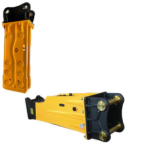 Casse-pierre triangulaire DEKAI, <span class=keywords><strong>marteau</strong></span> de démolition, brise-roche hydraulique pour chargeuse-pelleteuse, chargeuse compacte - Product Image 6