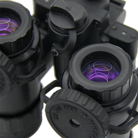 Jumelles de vision nocturne PVS-31 OEM ODM à phosphore vert/blanc, champ de vision 50 degrés, 40 PVS31, à atténuation automatique, portée effective 1000m
