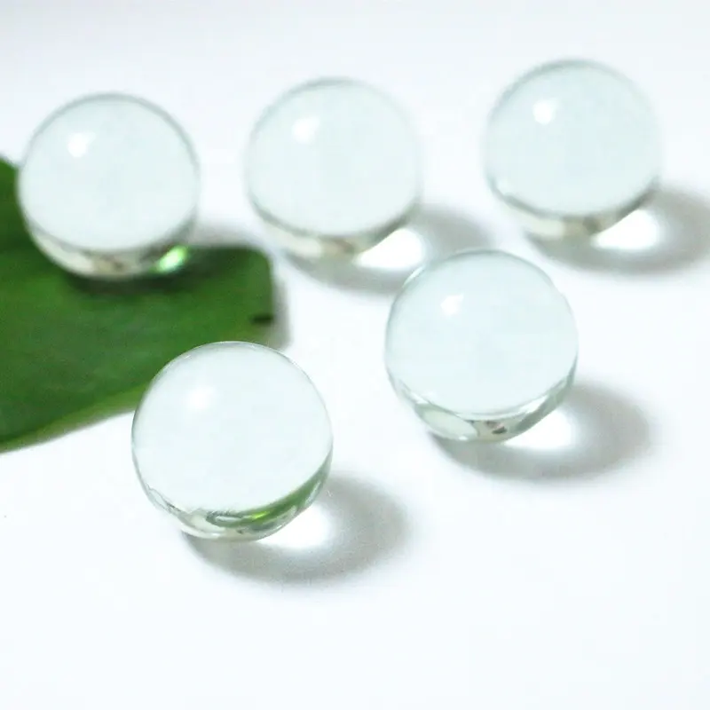 25mm bolas de vidro transparentes para dispensador de água