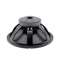 Woofer 18'' 1200W/2400W Daya Kontinu Audio Profesional 8Ohm Saluran Tunggal Pasif Logam Subwoofer Panggung Luar Ruangan Surround