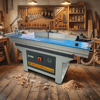 Table de coupe et d'inclinaison à 45 degrés, table coulissante en bois, machine à profiler et à façonner