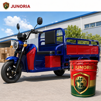 Revêtement liquide alkyde antirouille à séchage rapide, couche de finition haute brillance pour cadres de tricycles électriques et composants de véhicules électriques