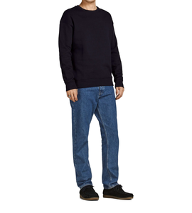 Sweat-shirt à col rond confortable pour homme, coupe classique, manches classiques, impression numérique hiver, polaire anti-rétrécissement - Product Image 1