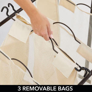 Panier à linge en tissu avec roulettes pour salle de bain, support à vêtements, panier de rangement – Offre Spéciale - Product Image 5