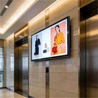 Pantalla Digital Inteligente Android de 43 Pulgadas para Colgar en la Pared con CMS Basado en la Nube para Publicidad en Interiores en Metro, Centros Comerciales y Espacios Comerciales