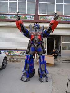 Disfraz <span class=keywords><strong>de</strong></span> robot <span class=keywords><strong>de</strong></span> película realista para humanos, disfraz <span class=keywords><strong>de</strong></span> Optimus <span class=keywords><strong>Prime</strong></span> personalizado <span class=keywords><strong>de</strong></span> buena calidad al por mayor - Product Image 4