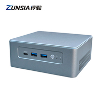 Mini PC NUC 2 Lan Intel 12.ª Generación Core I5-1240P I5-12450H 2*DDR5 8GB RAM 256GB 4*USB 2*HD DP Tipo-C Mini PC de Escritorio para el Hogar y Estudiantes