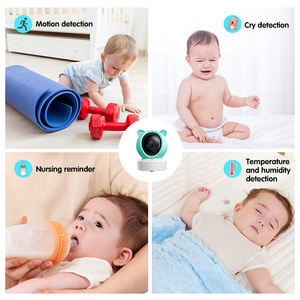 Tuya APP Wifi Baby Monitor 1080P HD Cry Motion Detector de alarma Vigilancia Seguridad Baby Camera Monitor con cámara y audio - Product Image 6