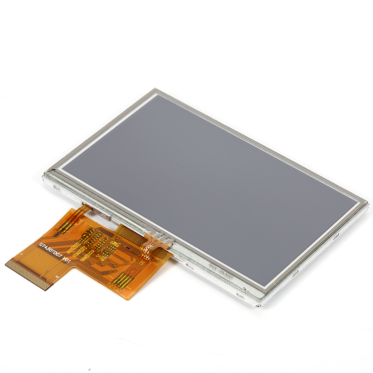 Interface RVB Affichage 4.3 Pouces Vraiment Transflec TFT RTP LCD Avec 480x272 Écran 4.3 pouces module d'affichage