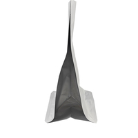 Sac d'orgue en feuille d'aluminium réutilisable écologique imprimé sur mesure grande pochette thermoscellée à dessus ouvert pour l'emballage de café et de thé DDP USA